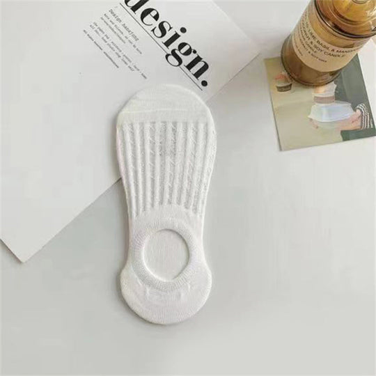 Unifarbene Freizeitsocken