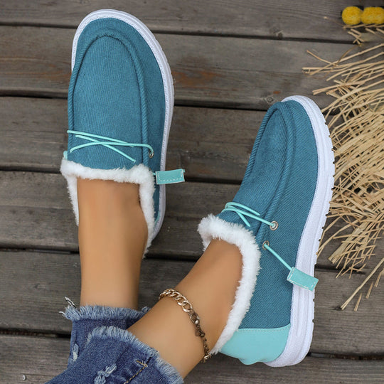 Bequeme warme Schuhe