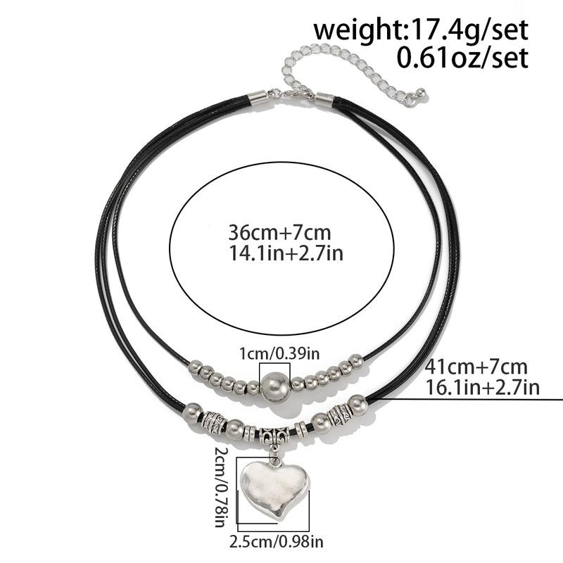 Herzanhänger Halskette