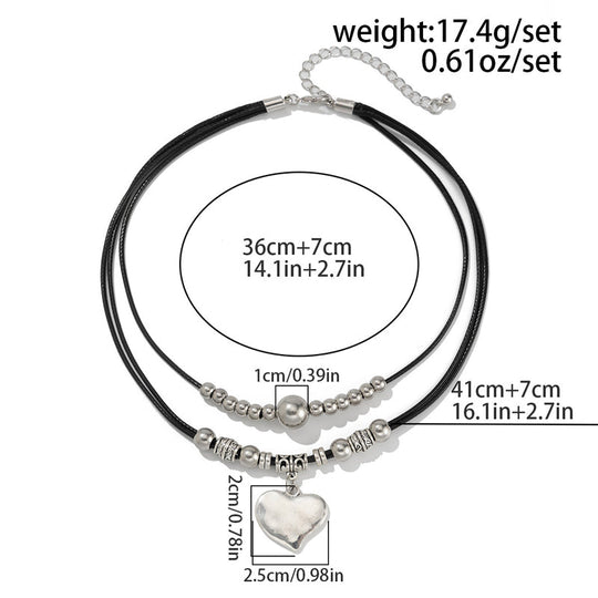 Herzanhänger Halskette