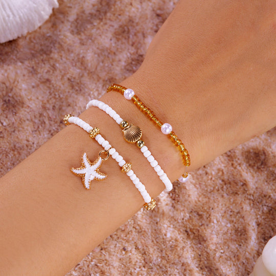 Perlenarmband Bohemien