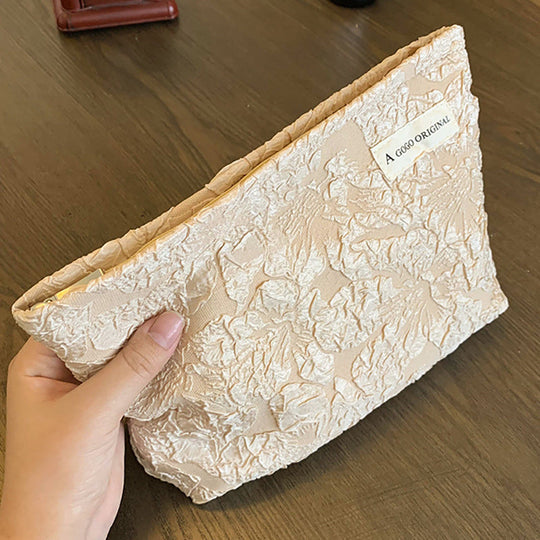 Vintage Blumenmuster-Umhängetasche