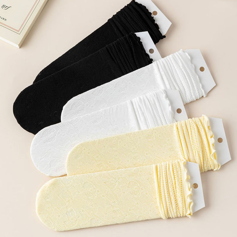 Atmungsaktive Spitze Socken