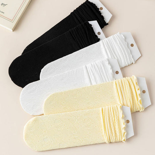 Atmungsaktive Spitze Socken