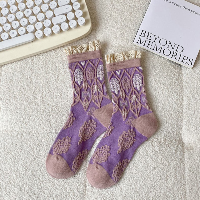 Vintage-Lässige Socken