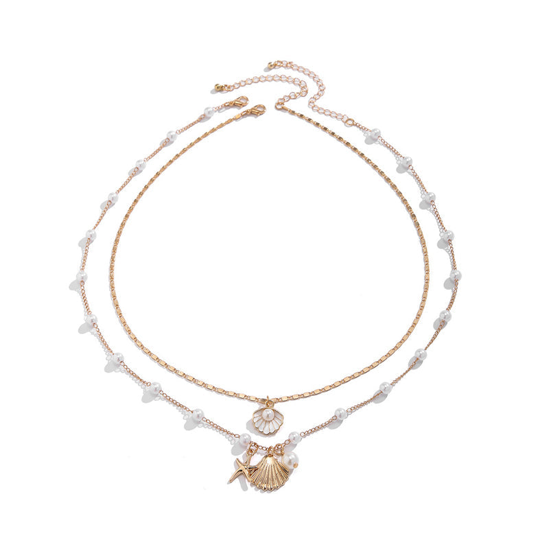 Boho Vintage Anhänger Halskette