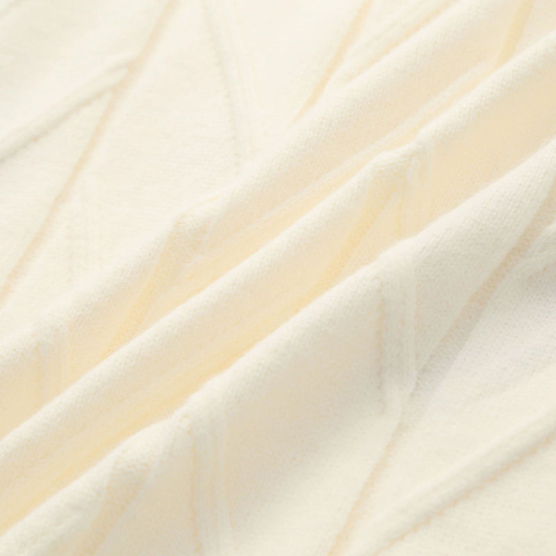 Gestickter Herz-Strickcardigan