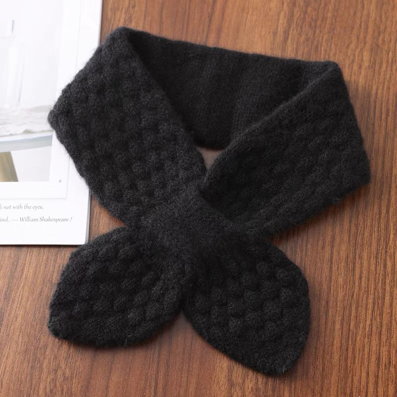 Flauschiger einfarbiger Schal