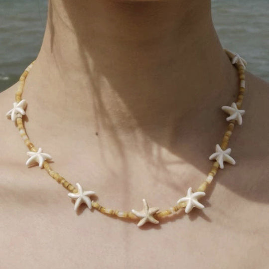Lässiges Strand-Style-Halsband