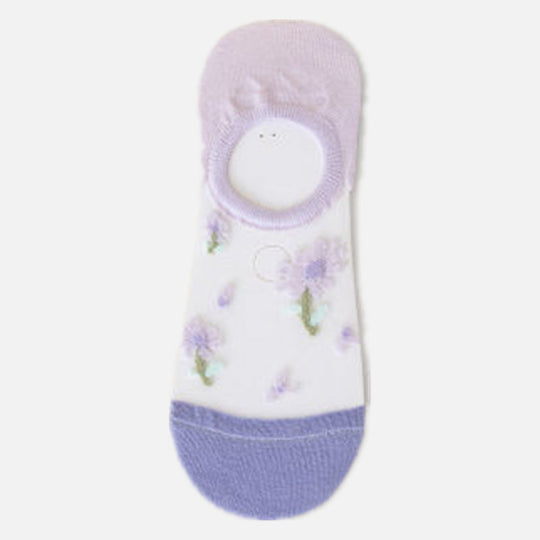 Atmungsaktive Blumensocken