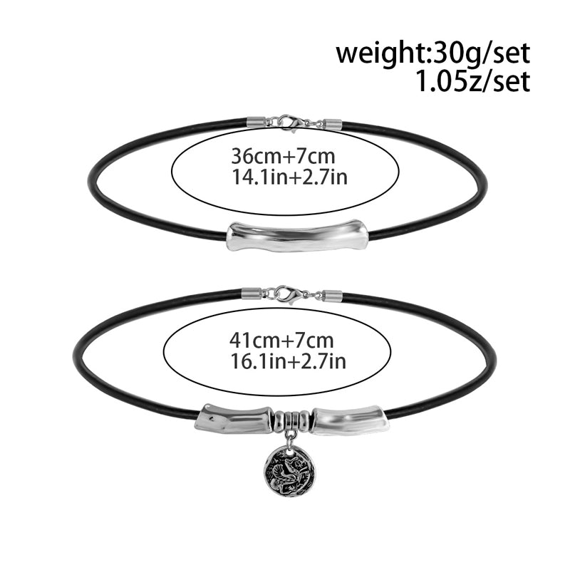 Vintage-Anhänger-Kette