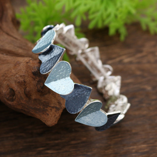 Büschel Herz Bohemia Armband