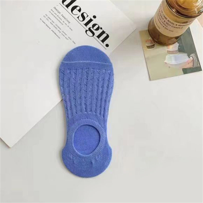 Unifarbene Freizeitsocken