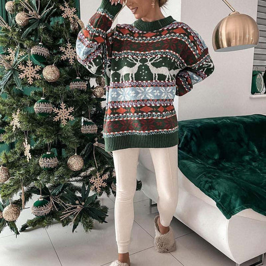Vintage Weihnachts-Pullover