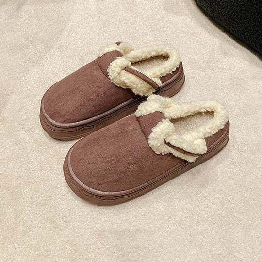Warme Plateau-Schuhe