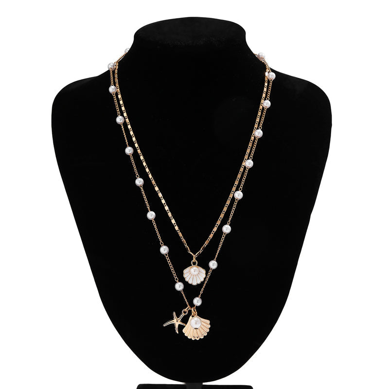 Boho Vintage Anhänger Halskette