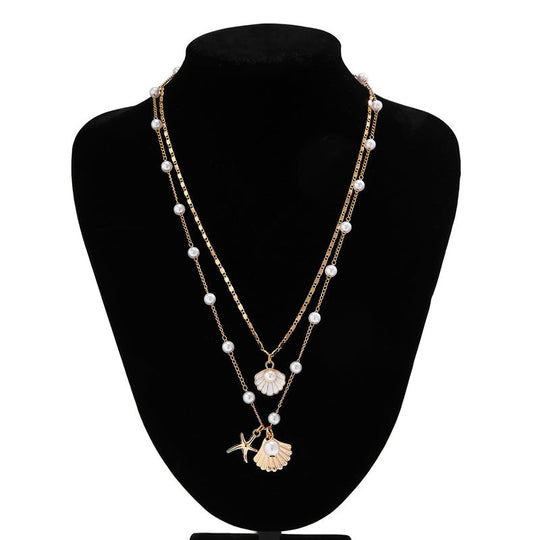 Boho Vintage Anhänger Halskette