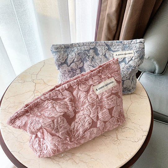 Vintage Blumenmuster-Umhängetasche