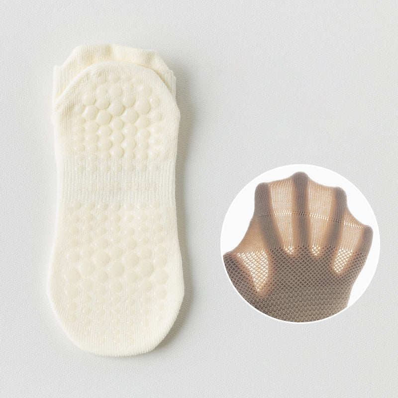 Einfarbige atmungsaktive Socken