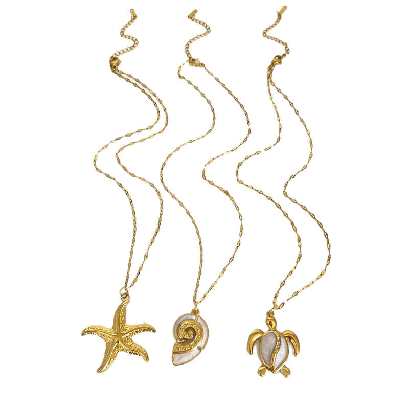 Bohemien Vintage Anhänger Halskette