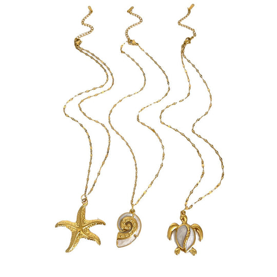 Bohemien Vintage Anhänger Halskette