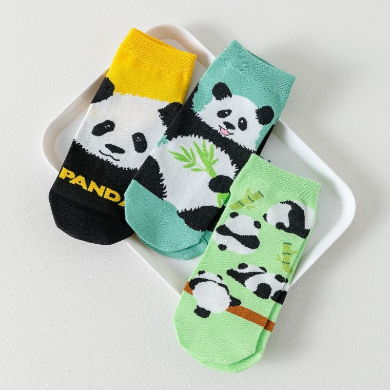 Lässige Panda-Muster Socks