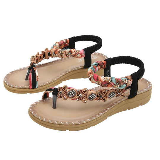 Lässige Boheme-Sandalen