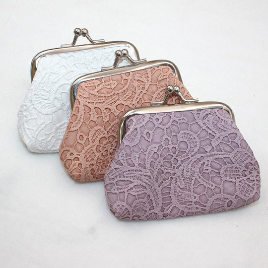 Vintage Spitze Geldbörse