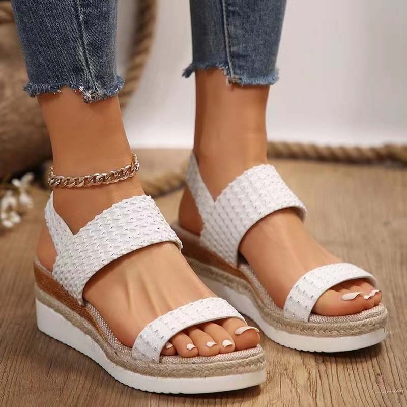 Bequeme Keil-Sandalen