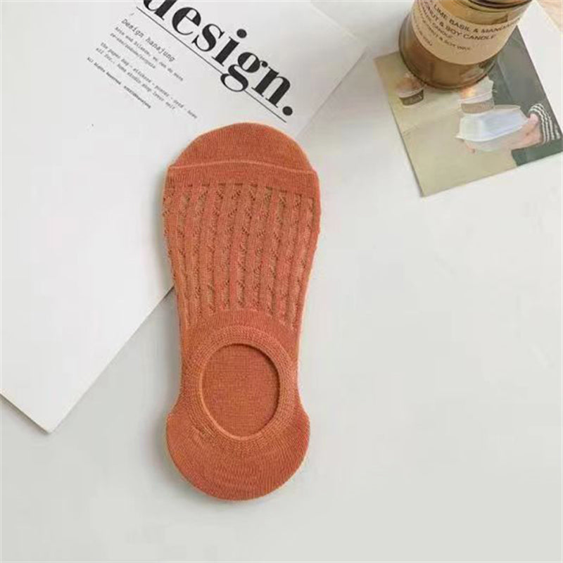 Unifarbene Freizeitsocken