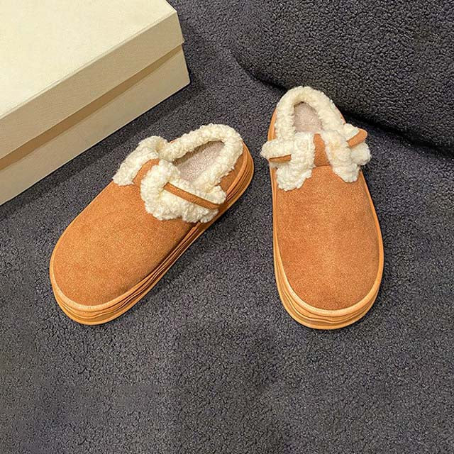 Warme Plateau-Schuhe