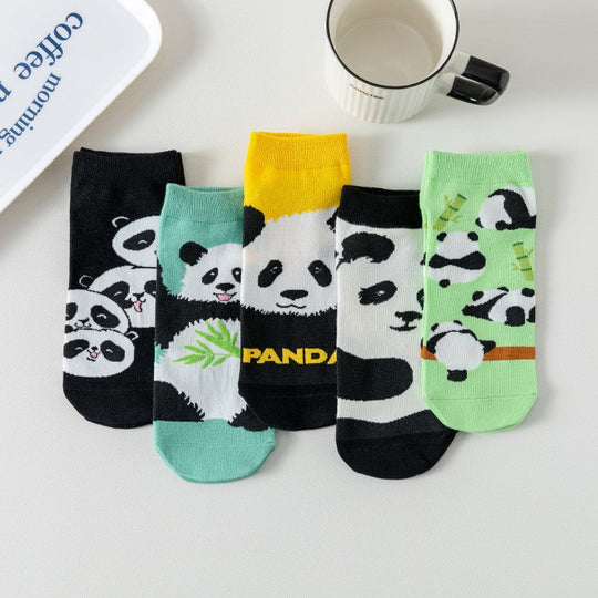 Lässige Panda-Muster Socks