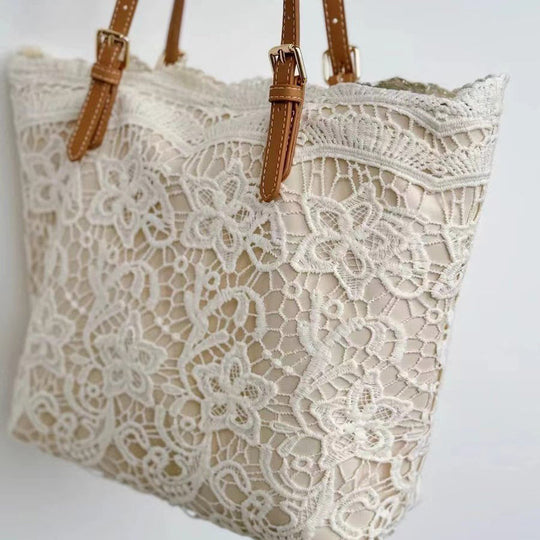 Elegante Spitzenhandtasche