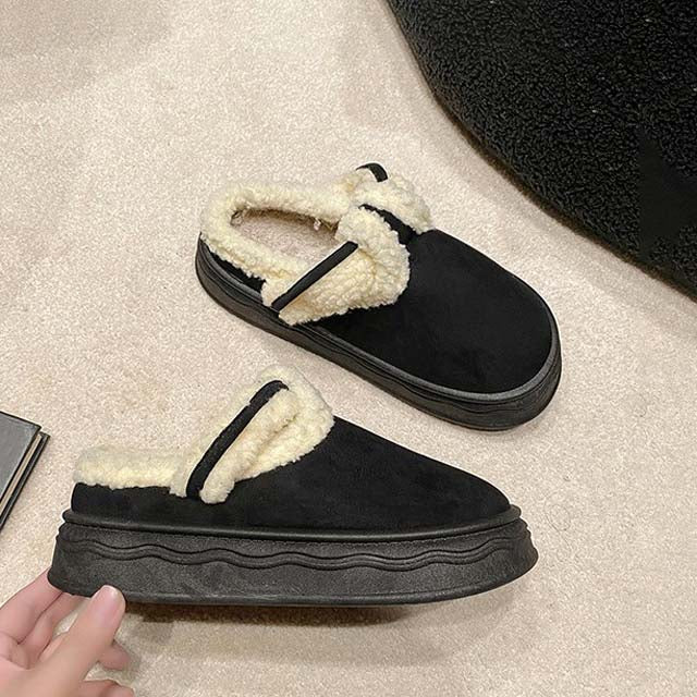 Warme Plateau-Schuhe