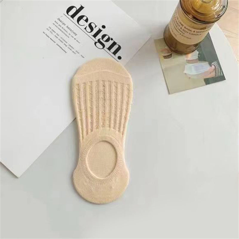 Unifarbene Freizeitsocken