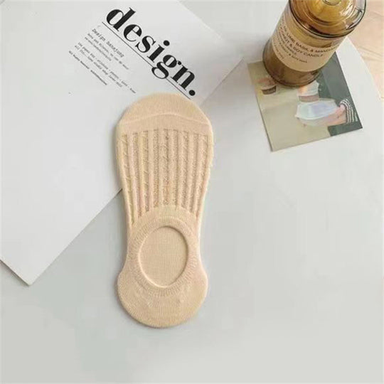 Unifarbene Freizeitsocken