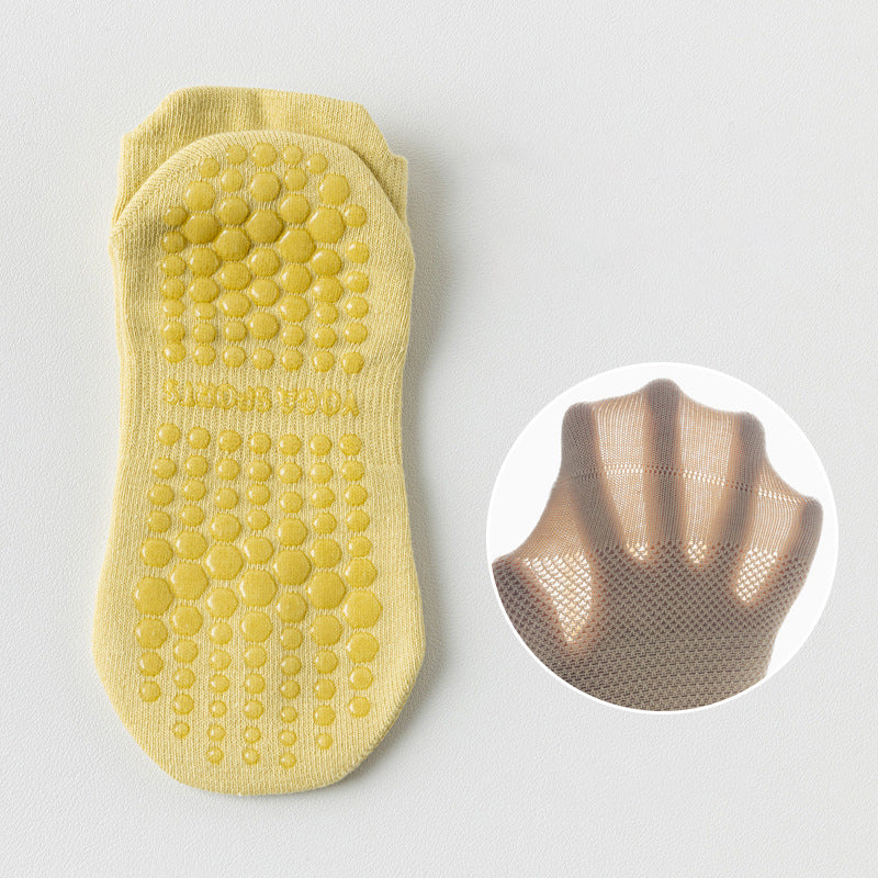 Einfarbige atmungsaktive Socken