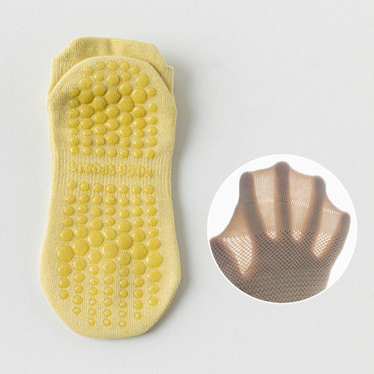 Einfarbige atmungsaktive Socken