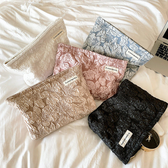 Vintage Blumenmuster-Umhängetasche