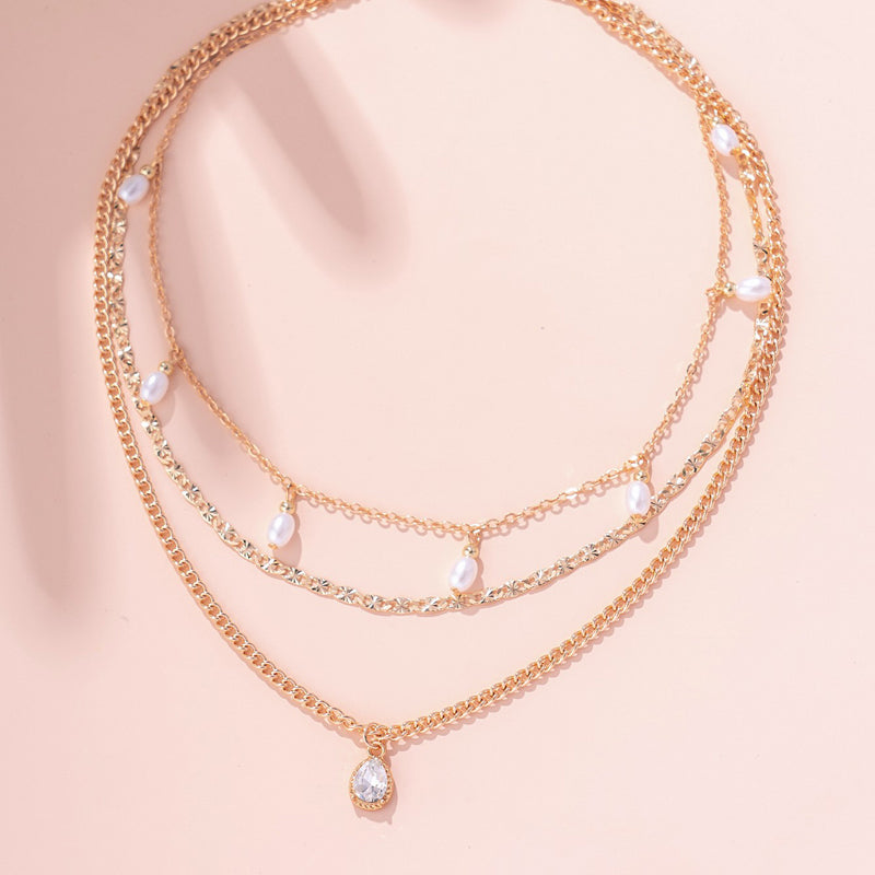 Bohemien Vintage Anhänger Halskette