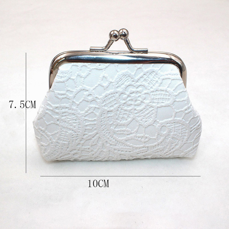 Vintage Spitze Geldbörse