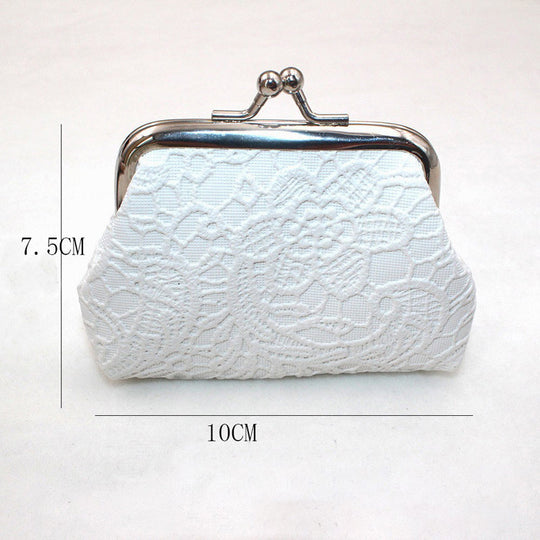 Vintage Spitze Geldbörse