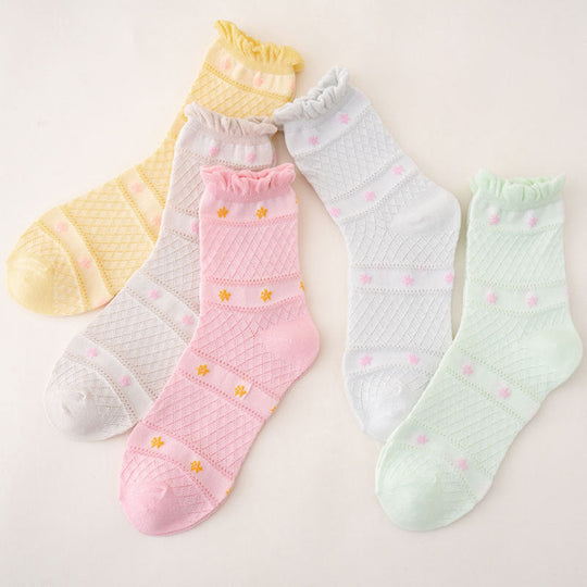 Atemberaubende Blumen-Socken