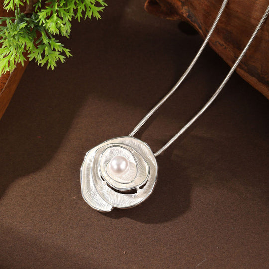 Bohemischer Anhänger Halskette