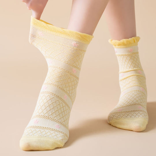 Atemberaubende Blumen-Socken