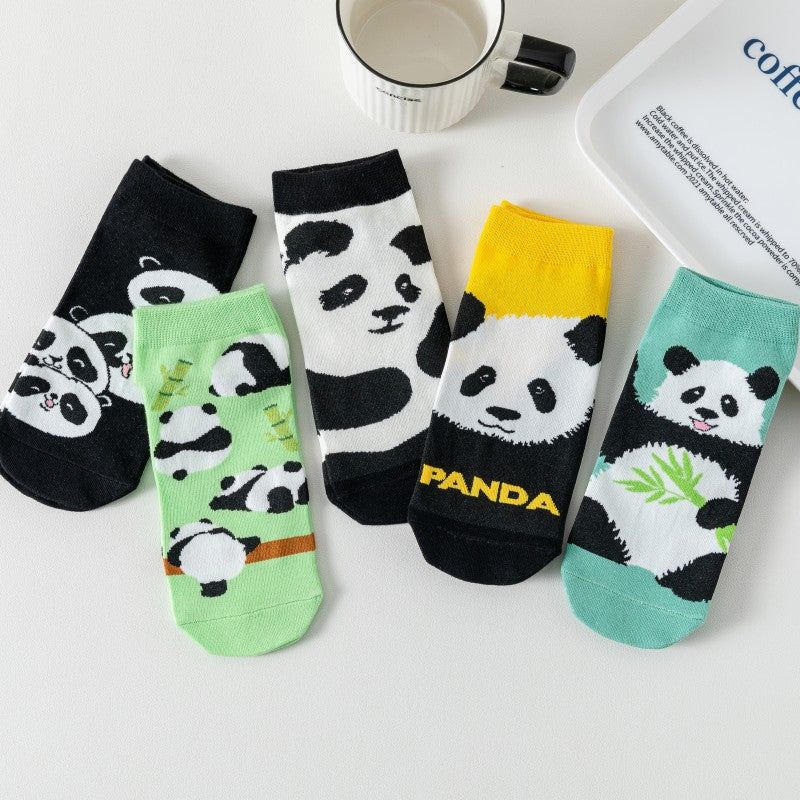Lässige Panda-Muster Socks