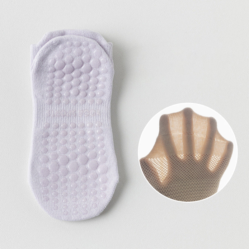 Einfarbige atmungsaktive Socken