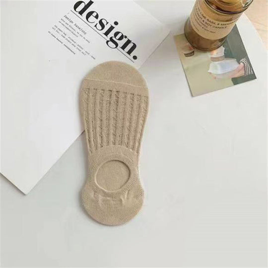 Unifarbene Freizeitsocken