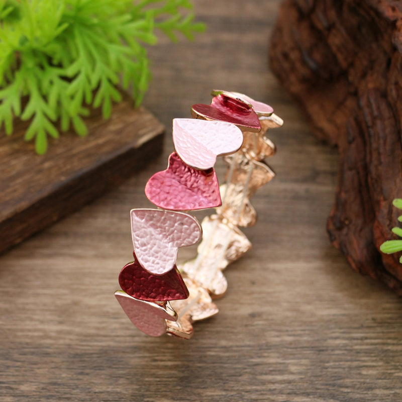 Büschel Herz Bohemia Armband