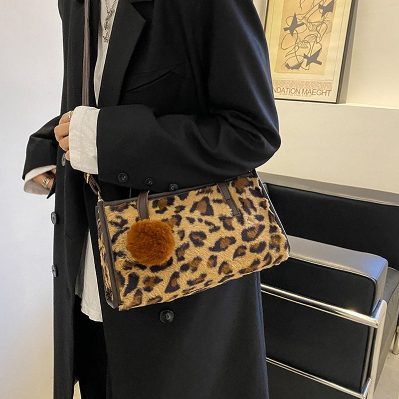 Vintage Leopard-Sac